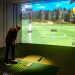 Indoor Golf Simulator Golf Training Aids Smart Golf Game Simulator For