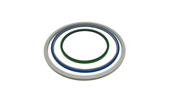 Grey And Blue Wafer Hoop Ring Widely Used For Durable Fastening In Industrial