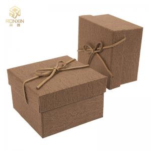 China Recycled Customized Rectangular Kraft Paper Gift Box For Sweet Candy on sale