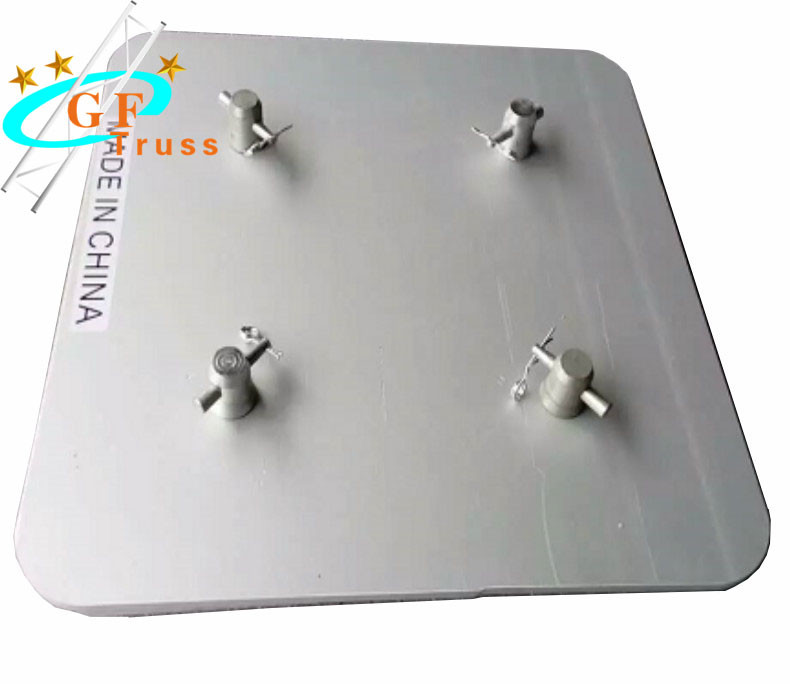 Moving Light 6061 T6 Steel Truss Base Plate For Stage