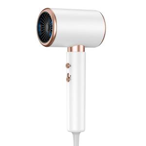 China 2000W White Negative Ion 21000RPM Fast Drying Hair Dryer For Home factory