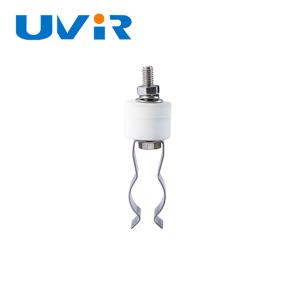 China Ceramic aluminum IR Lamp Holder For Medium Wave Twin Lamps ISO9001 factory