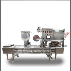Tray Sealing Machine Sealing Machine Cutter Package Packing Box Heat Sealer Food