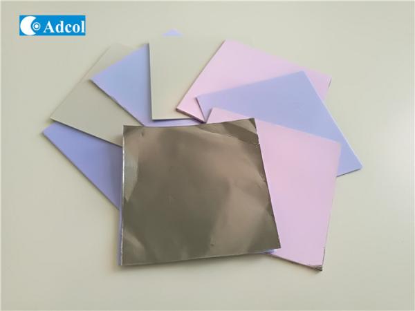 China Thermal Conductive Silicone Pad Double Side Adhesive Electronic Component factory