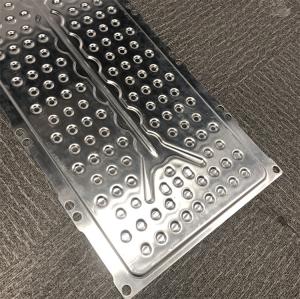 China Electric Vehicle Lithium Battery Water Cooling Plate Serpentine factory