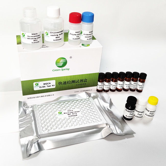 MQCA Diagnostic ELISA Kit For Chicken Pork Duck 96 Wells/Kit Sensitivity 0.5 Ppb