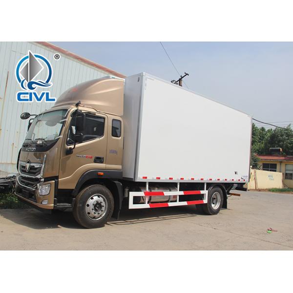 Sinotruk 3 - 7 Ton Carrier Refrigerated Truck / Cooler Van For Fresh Vegetable And Milk