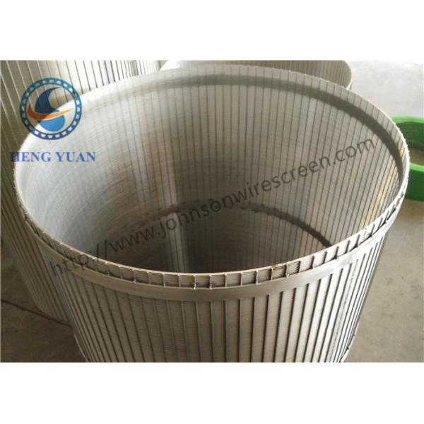 High Performance Rotary Screen Filter / Wire Mesh Drum Convenient Operation