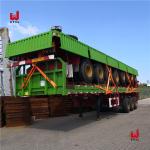 Cattle 60t Truck Semi Trailers 12m Heavy Fence Semi Trailer