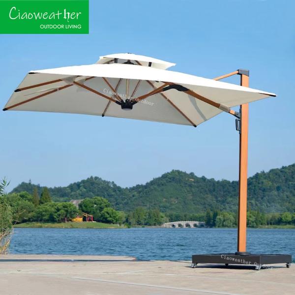 Transform Your Outdoor Space with Modern Stylish Umbrella Radii Dia 300 and 3x3