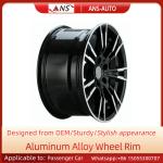 Anti Scratch Forged Aluminum 16 Inch Black Alloy Wheels Rim