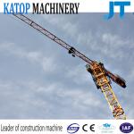 Katop brand low price TC5010 5t load flat top tower crane