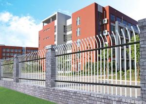 China Residential Powder Coated L3m Tubular Steel Fence factory