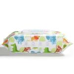 Wet Tissue 80 Count Soft Non Woven Baby Wipes With Lid For Babies