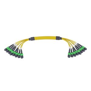 China 96F 192F Fiber Optic MPO MTP Breakout Cable Singlemode factory