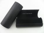 Velvet PU Leather Eyeglass Case Custom Logo Printing Eyeware Sunlass