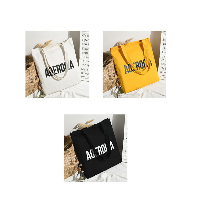Eco Friendly Reusable Women Canvas Cotton Bag Custom Printed Organic Tote for Grocery