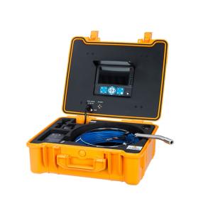 China Battery Operated 40m Sewer Line Camera Inspection Yellow Case factory