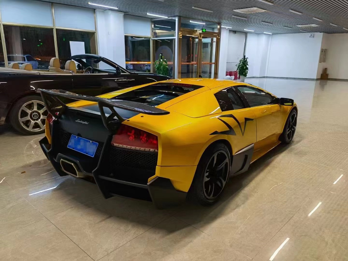 Carbon Fiber Lamborghini Murcielago Lp640 Body Kit LP670-Style Spoilers
