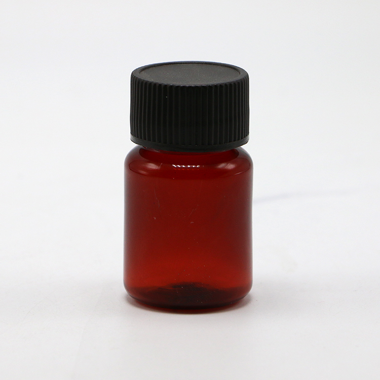 15mL PET Plastic Bottles for Pharmacy Containers and Pill Capsules Easy to Screw Caps