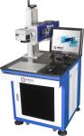 30W Non Metal with Logo Co2 Laser Marking Machine, for Cloth Leather Nameplate