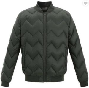 China Windproof Mens Goose Down Jacket , Mens Lightweight Down Coat For Winter factory