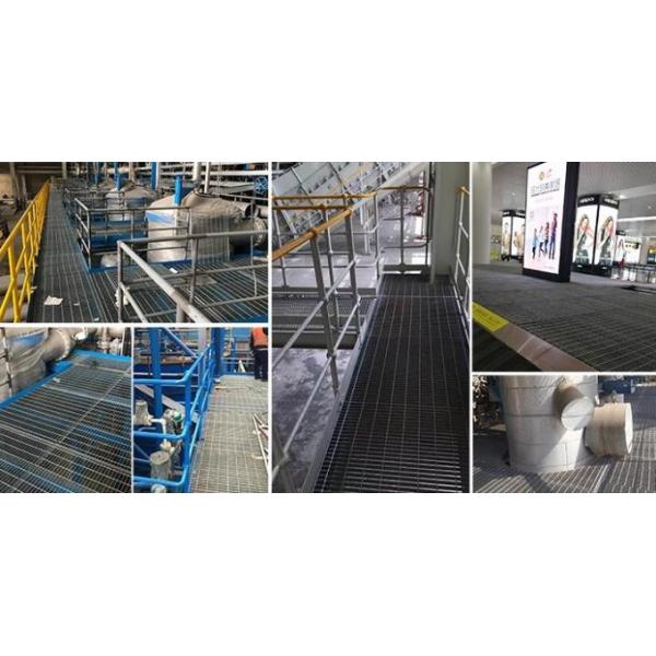 Galvanized Steel Walkway Grating Metal Steel Bar Grate For Plate And Walkway