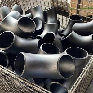 China Sch160 Carbon Steel Pipe Bend Steel Butt Welding Elbow Astm B16.9 180 Degree factory