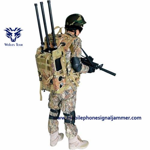 80 Watt Military GSM 3G 4G Cell Phone Signal Jammer RF Jamming Mobile Phone