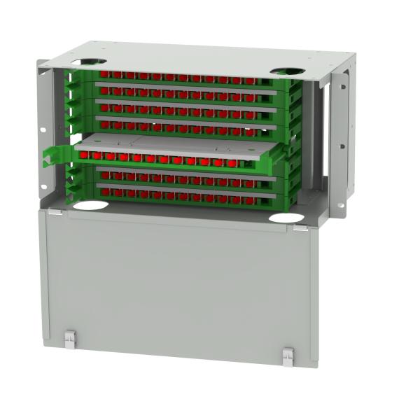 96 Port FC Type Optic Fiber Distribution Patchpanel Fiber Optic Equipment for