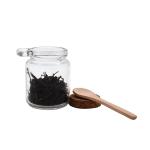 Herbs Spice 230ml Glass Food Storage Jars With Spoon