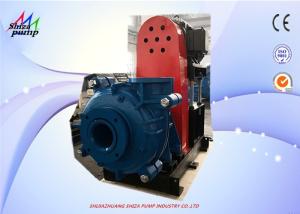China Metal Liner High Chrome Slurry Pump For Heavy Duty With Discharge Suction 6 Inch factory