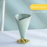 Porcelain Ceramic Home Decoration Cup For Ice Cream Dessert OEM