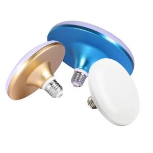China Aluminum Plate High Power Led Bulbs 110V B22 UFO Led Light Bulb factory