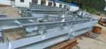 Hot Dipping Galvanized Industrial Steel Building Construction Corrosion