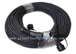 China ODVA LC Duplex CPRI Glass Fiber Optic Cable Waterproof RRU RRH 100m - 1000m factory
