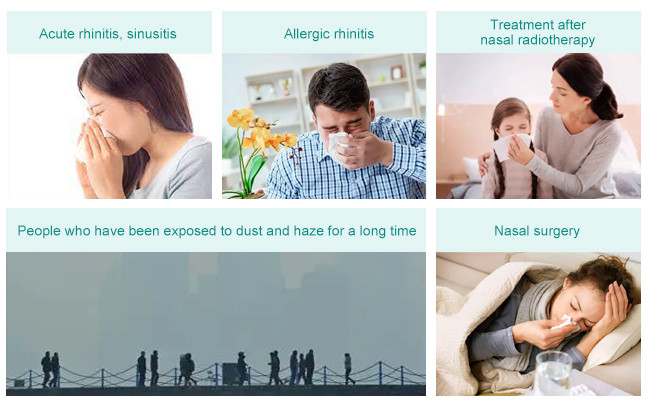 Plastic Portable Nasal Irrigator Nose Rinse Machine For Nasal Irrigation