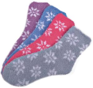 China Flower pattern airplus aloe infused socks shea butter fragrance Feature factory