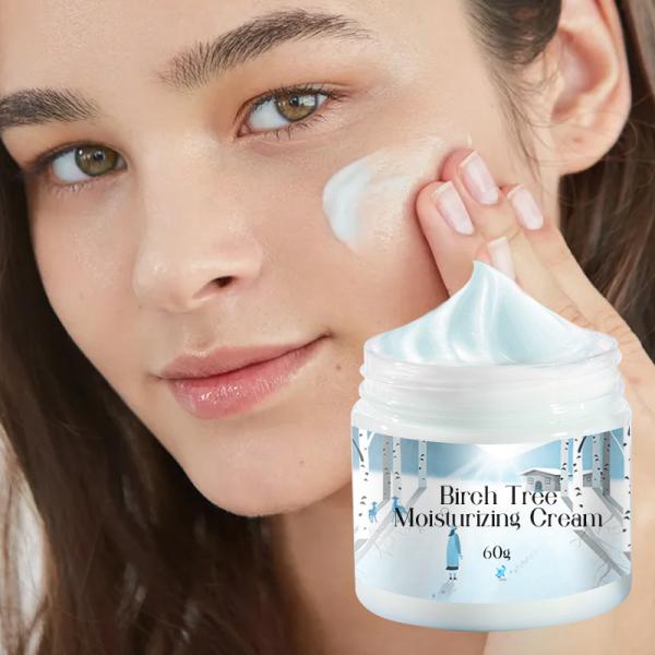 China Birch Deeply Moisturizer Facial Cream Hydration Anti Aging Wrinkle Collagen Cream For Face factory