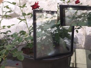 China 16-30 Mm Decorative Glass Window Panels , Theft Proof Translucent Glass Panels factory
