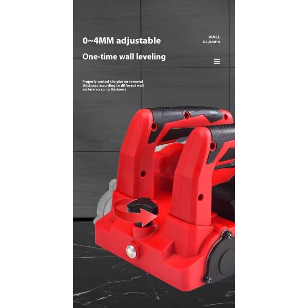 Boben Wall Planer, Dust-free Putty Powder Spray Wall Scraper, Wall Scraper, Ash Scraper, Electric Wall Grinder