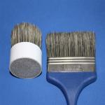 Hankow Boiled Bristles Grey Double Boiled Pig Bristle 51mm For Food Paint