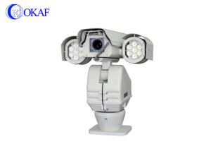 China Rugged Infrared Intelligent PTZ Night Vision Camera 20X Optical Zoom 2MP 1080P factory