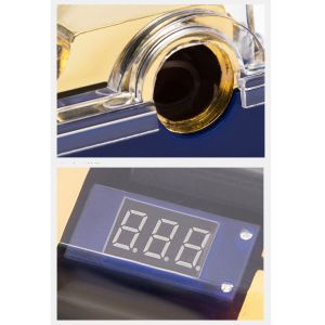 1 In 1 Out Car Audio Cable Power Fuse Holder Grounding Distribution Terminal