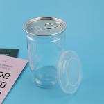 350ML Clear Shatterproof Plastic Food Jars For Dry Fruit