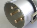 High Ampere Bevel Industrial Electrical Sockets With Buckle 50 - 60 Hertz