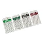 Customized PVC Vinyl Safety Tag Waterproof Tear Resistant UV Resistant Fast