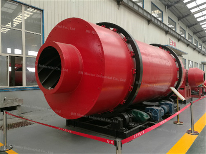 Reliable Three Cylinder Rotary Sand Drying Equipment With Self Insulation Feature