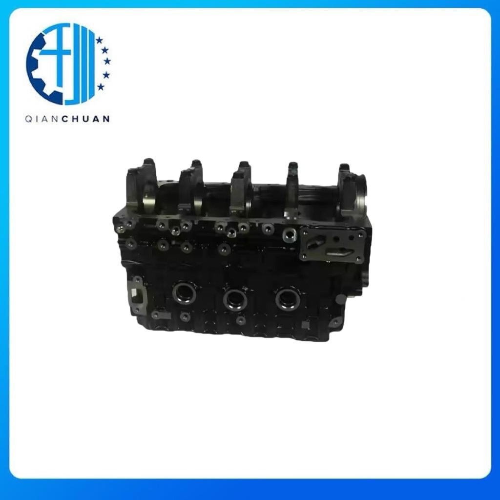 4JB1 Cylinder Block 8-97352744-2 For SH60 SK60 Excavator Engine Parts
