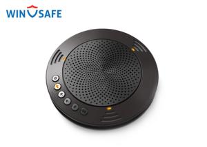 China Black PC Bluetooth Conference Room Microphone USB Auto Adjust Human Voice Tracking factory